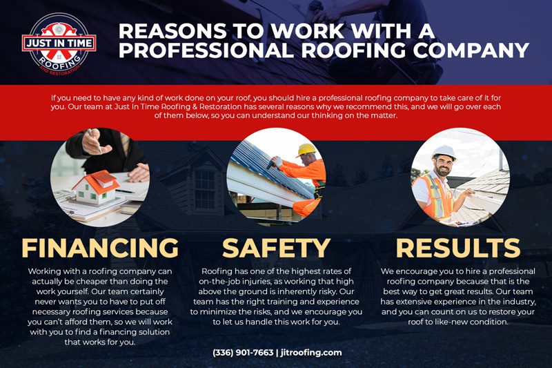 Reasons to Work with a Professional Roofing Company